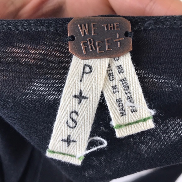 Free People | Taurus Cold Shoulder Crossback Top - Picture 6 of 7